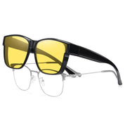 HAOLOTA Square Night Vision Driving Over Glasses NV0174L