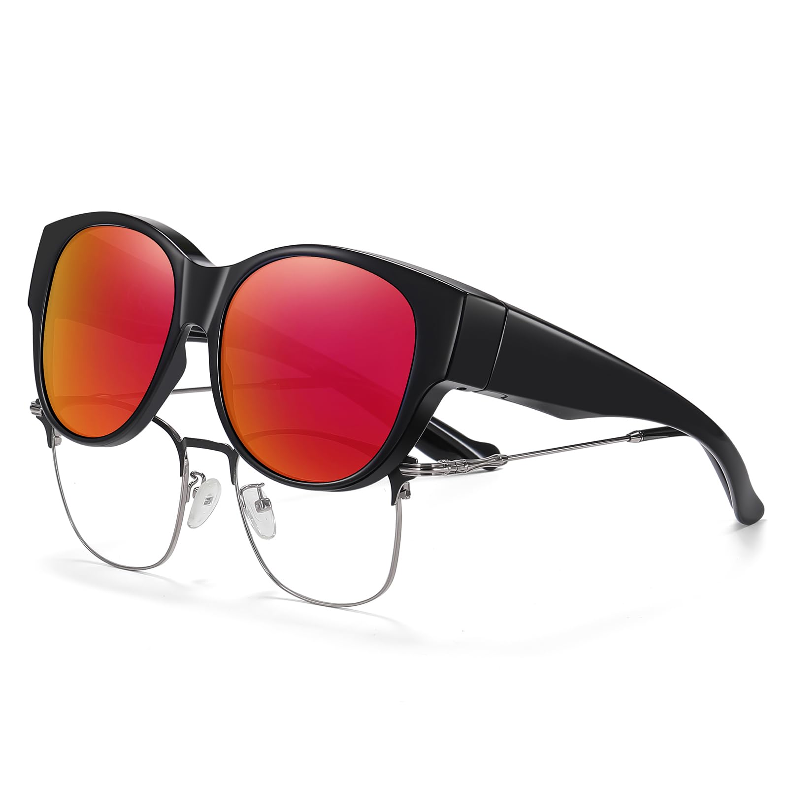 HAOLOTA Cat Eye Sunglasses Over Glasses SG0179
