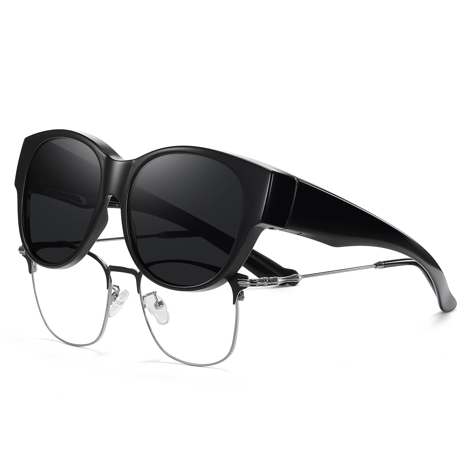 HAOLOTA Cat Eye Sunglasses Over Glasses SG0179