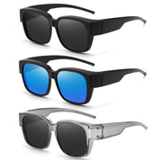 HAOLOTA 3pcs Polarized Over Sunglasses Men Women SG1824-3P