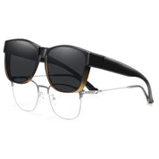 HAOLOTA Square Oversized Over Sunglasses Men SG0174L