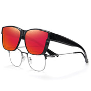 HAOLOTA Square Oversized Over Sunglasses Men SG0174L