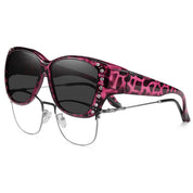 HAOLOTA Rhinestone Fit Over Sunglasses Women SG0107