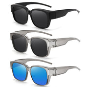 HAOLOTA 3pcs Polarized Over Sunglasses Men Women SG1824-3P