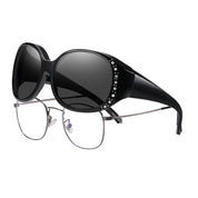 HAOLOTA Rhinestone Fit Over Sunglasses Women SG0108