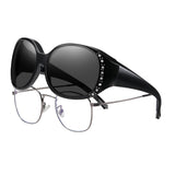 HAOLOTA Rhinestone Fit Over Sunglasses Women SG0108
