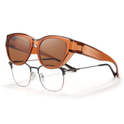 HAOLOTA Small Cat Eye Fit Over Sunglasses Women SG0171