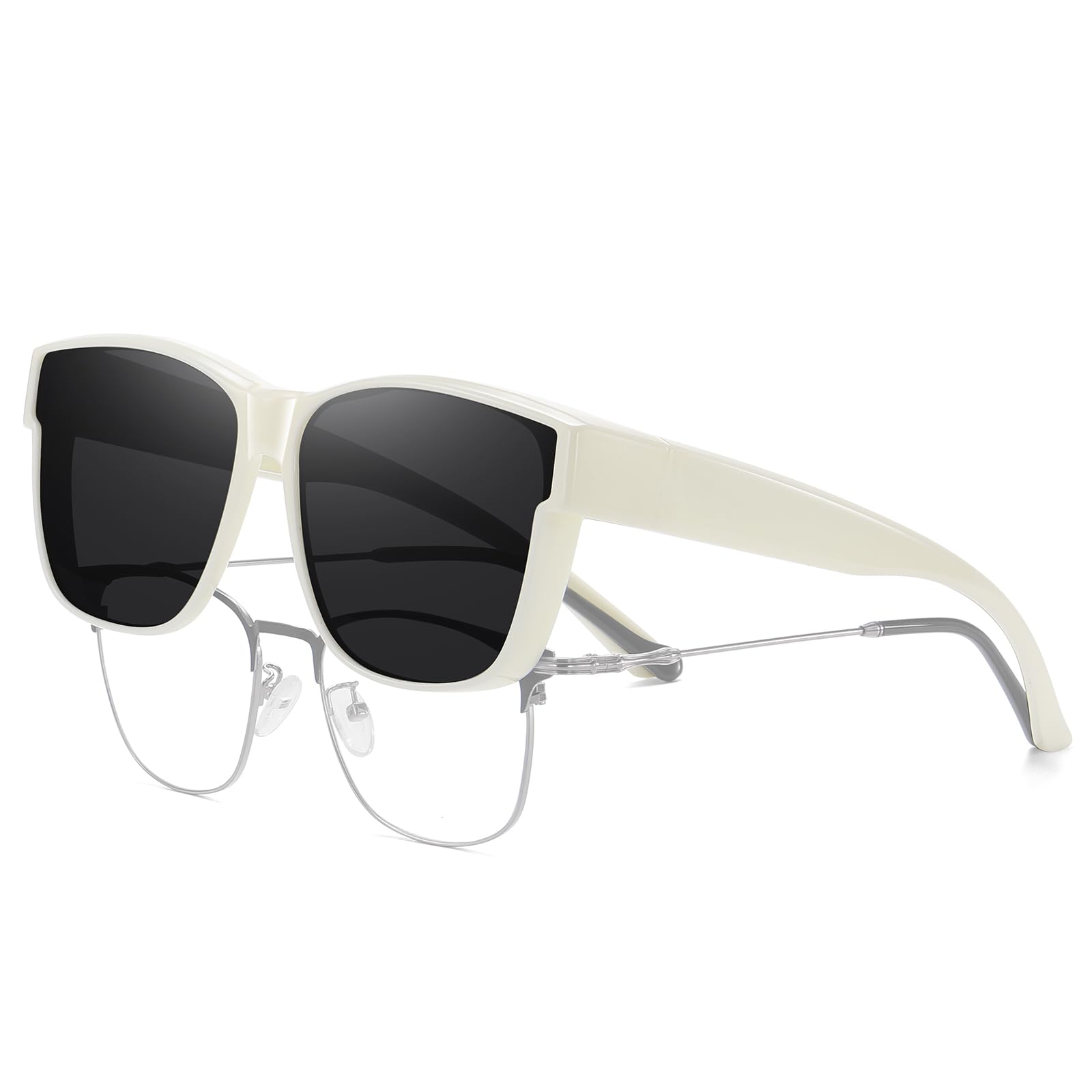 HAOLOTA Square Oversized Over Sunglasses Men SG0174L
