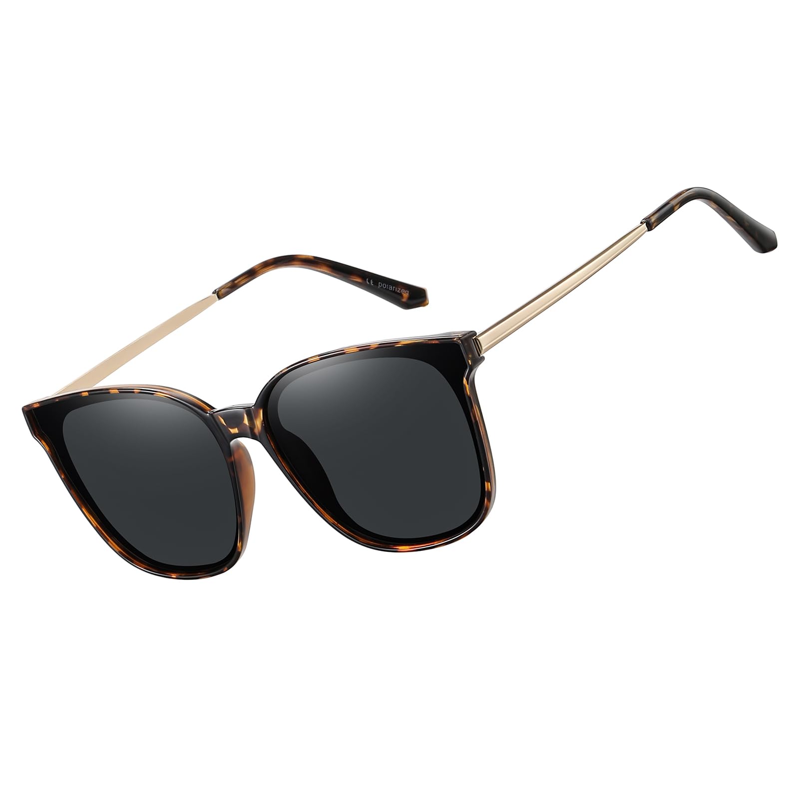 HAOLOTA Metal Frame Cat Eye Sunglasses Women SG1066