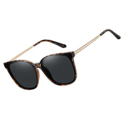 HAOLOTA Metal Frame Cat Eye Sunglasses Women SG1066