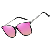 HAOLOTA Metal Frame Cat Eye Sunglasses Women SG1066