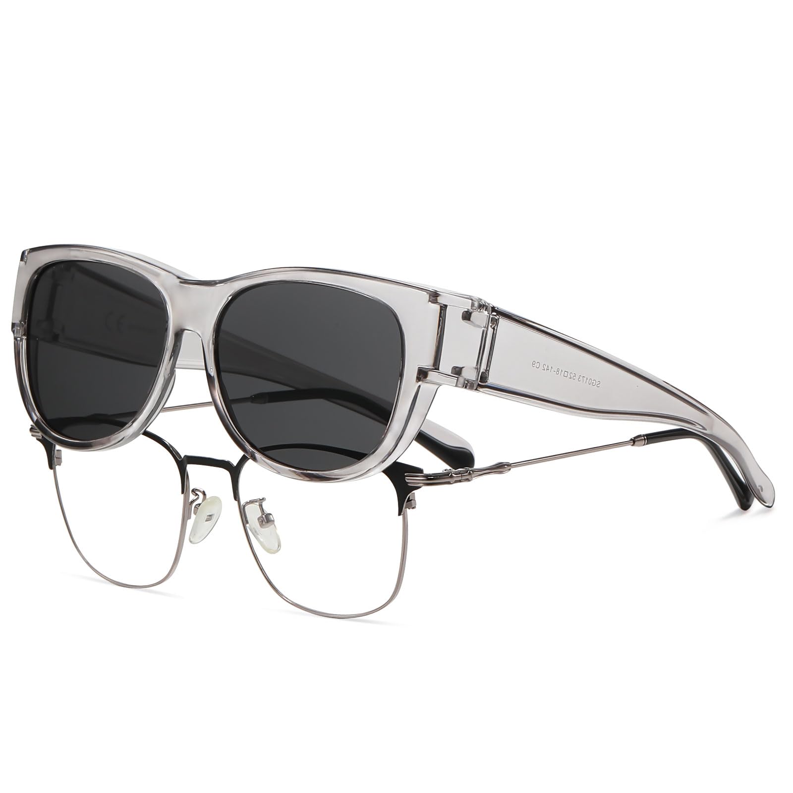HAOLOTA Cat Eye Sunglasses Over Glasses Women SG0173