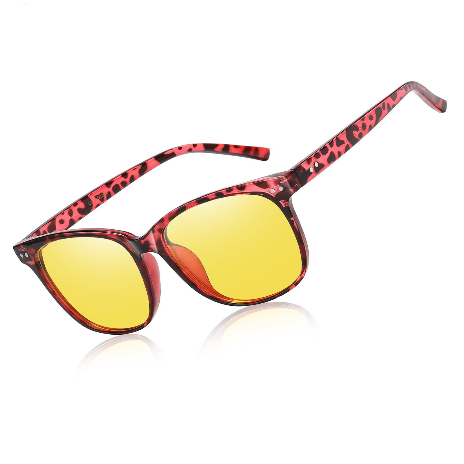 HAOLOTA Anti Glare Night Driving Glasses Women NV8081
