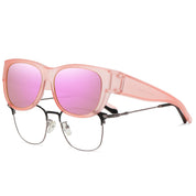 HAOLOTA Cat Eye Sunglasses Over Glasses Women SG0173