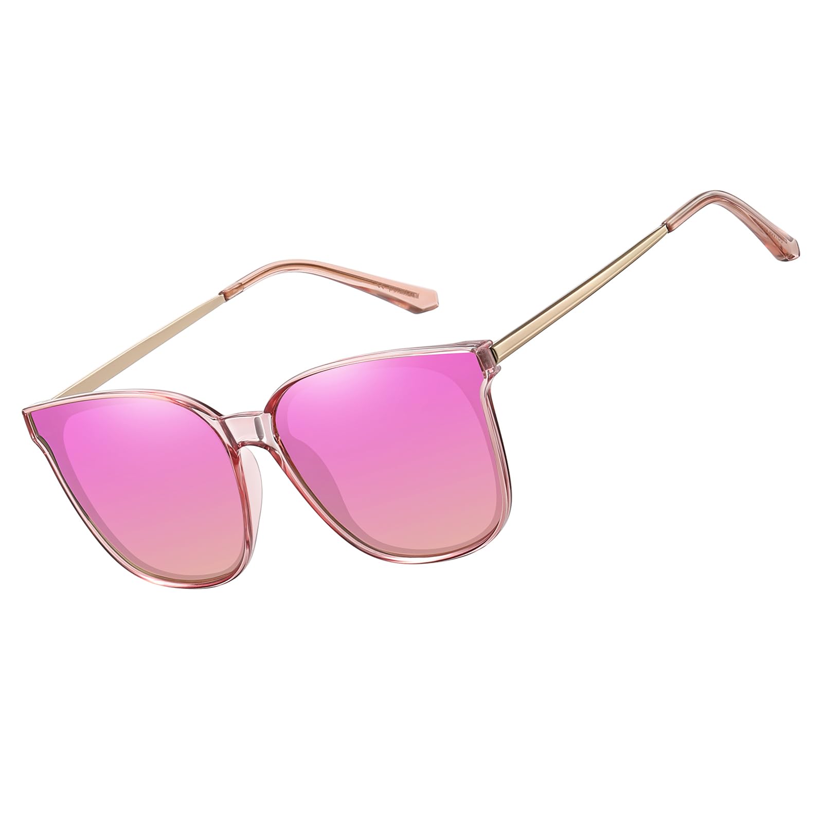 HAOLOTA Metal Frame Cat Eye Sunglasses Women SG1066