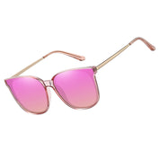 HAOLOTA Metal Frame Cat Eye Sunglasses Women SG1066