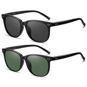 HAOLOTA 2pcs Classic Round Sunglasses Women SG8081-2P