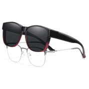 HAOLOTA Square Oversized Over Sunglasses Men SG0174L