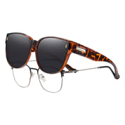 HAOLOTA Cat Eye Sunglasses Over Glasses Women SG0189
