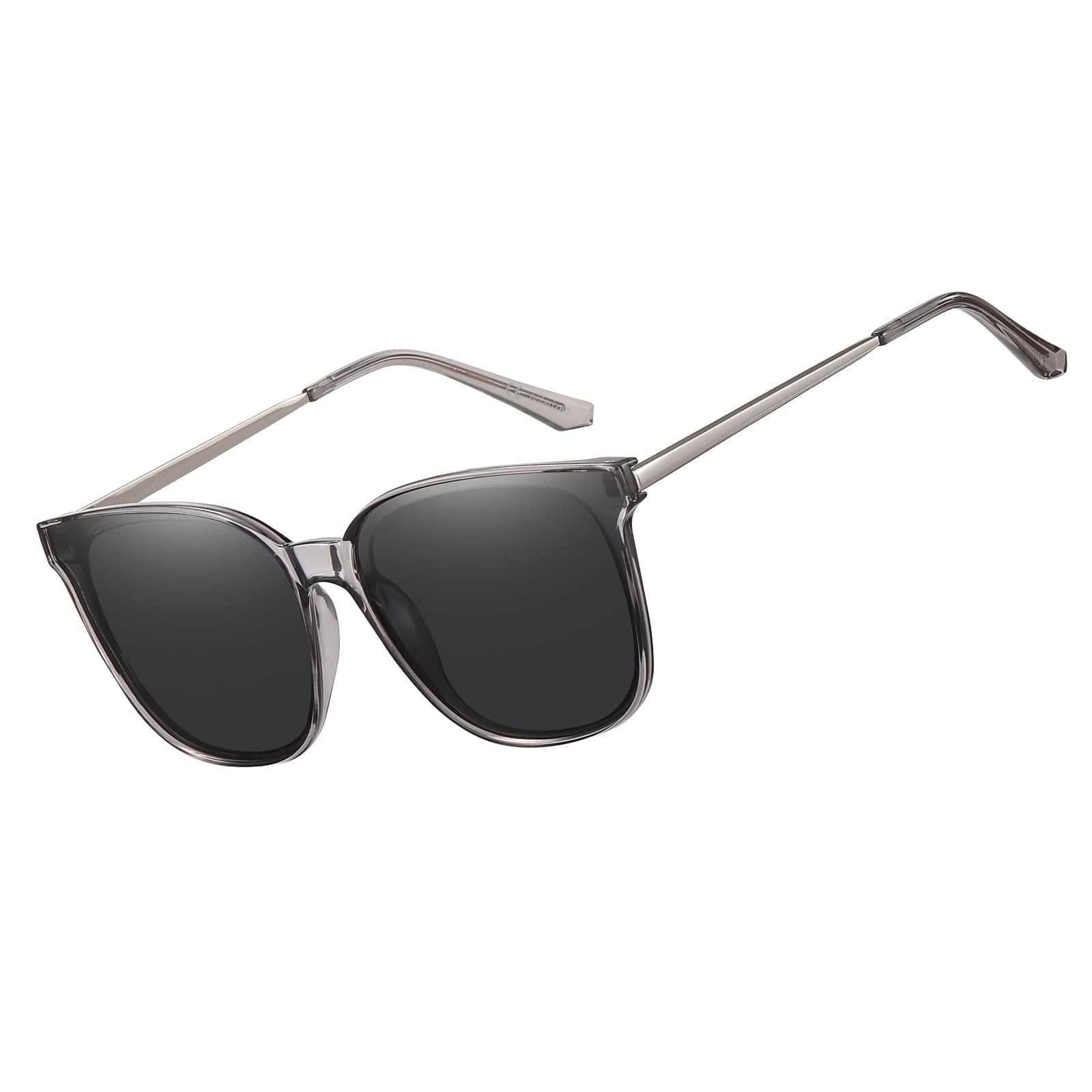 HAOLOTA Metal Frame Cat Eye Sunglasses Women SG1066