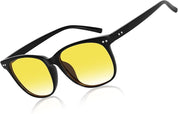 HAOLOTA Anti Glare Night Driving Glasses Women NV8081