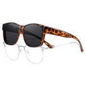 HAOLOTA Square Shades Fit-Over Sunglasses Men SG0174M