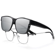 HAOLOTA Square Shades Fit-Over Sunglasses Men SG0174M