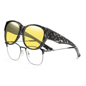 HAOLOTA Night Driving Glasses Over Glasses Women NV0179