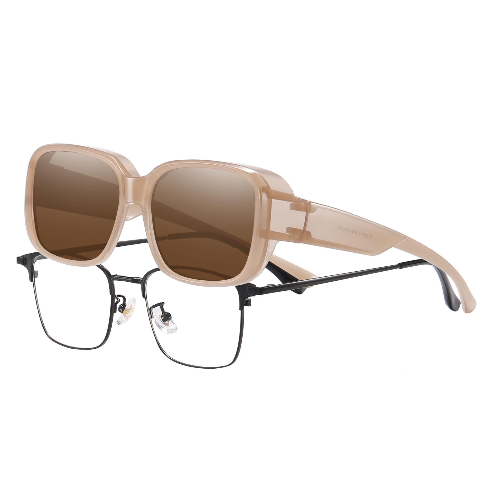 HAOLOTA Small Sunglasses Over Glasses Women SG0513