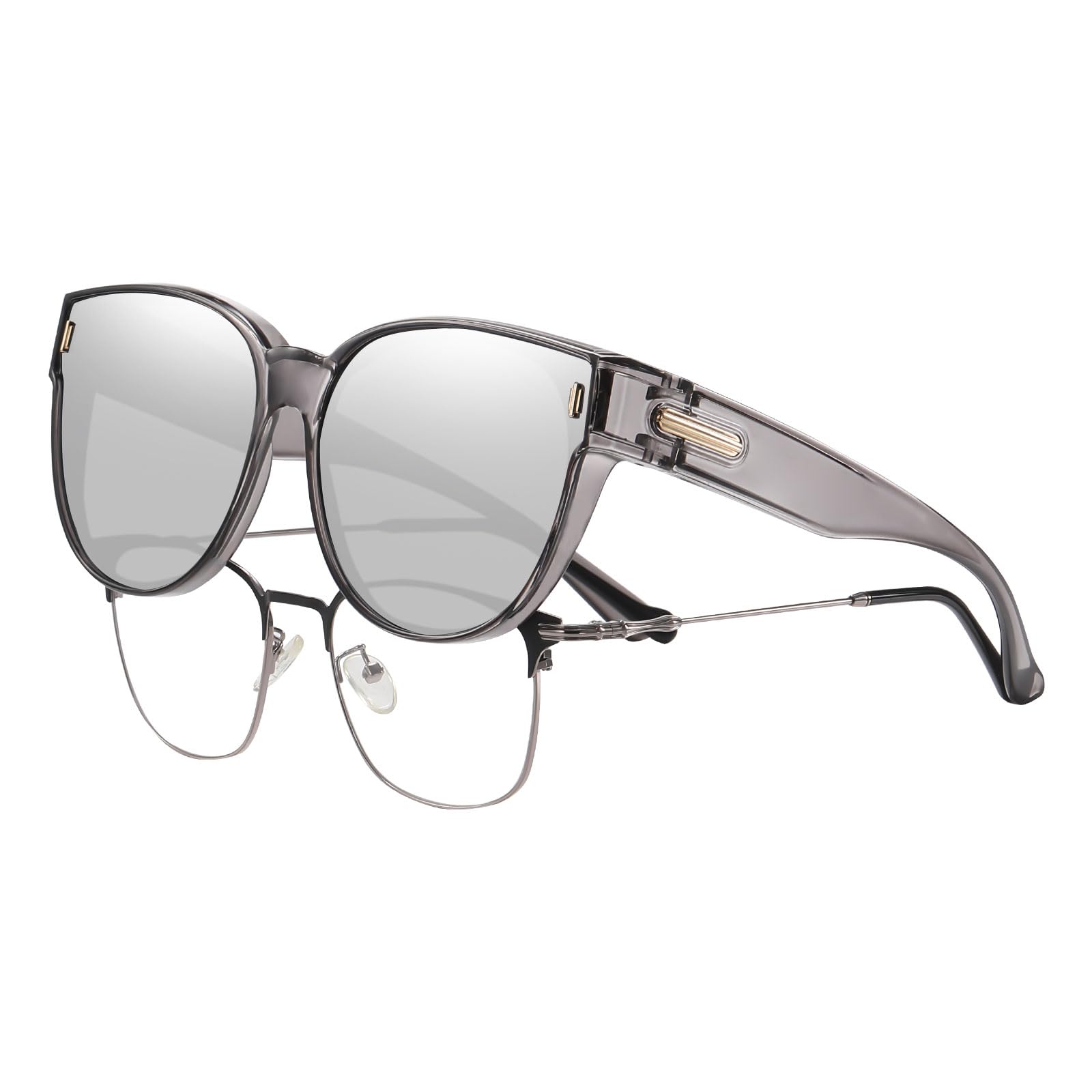 HAOLOTA Cat Eye Sunglasses Over Glasses Women SG0189