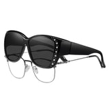 HAOLOTA Rhinestone Fit Over Sunglasses Women SG0107