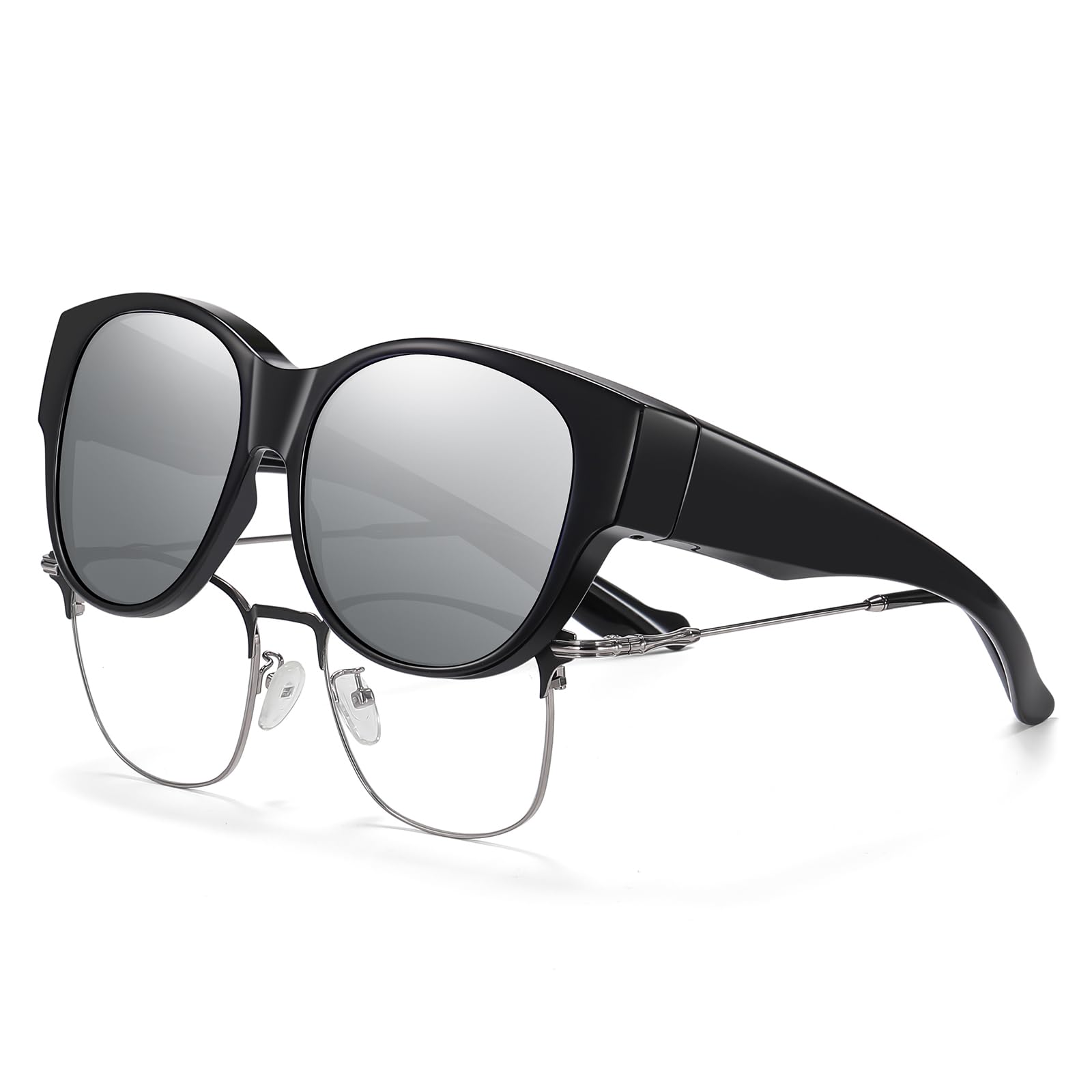 HAOLOTA Cat Eye Sunglasses Over Glasses SG0179