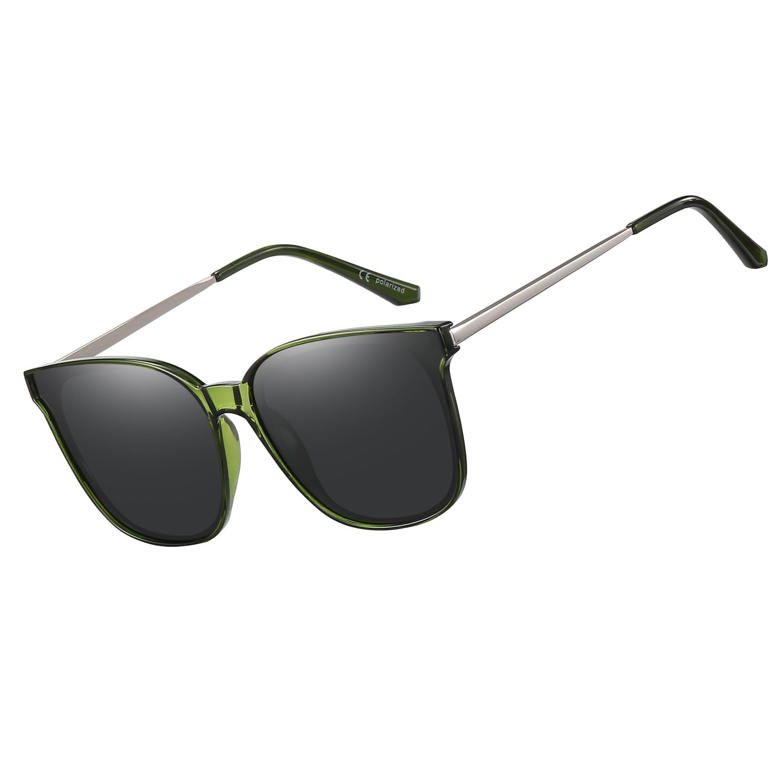 HAOLOTA Metal Frame Cat Eye Sunglasses Women SG1066