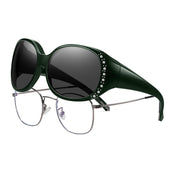 HAOLOTA Rhinestone Fit Over Sunglasses Women SG0108