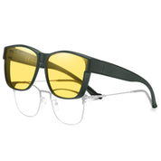 HAOLOTA Square Night Vision Driving Over Glasses NV0174L