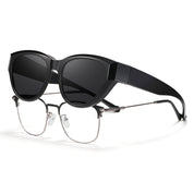 HAOLOTA Small Cat Eye Fit Over Sunglasses Women SG0171