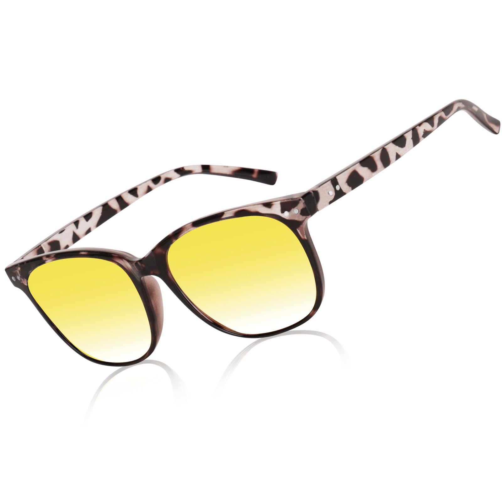 HAOLOTA Anti Glare Night Driving Glasses Women NV8081