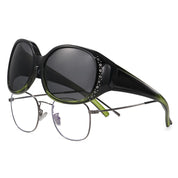 HAOLOTA Rhinestone Fit Over Sunglasses Women SG0108