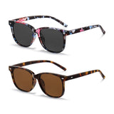 HAOLOTA 2pcs Classic Round Sunglasses Women SG1825-2P