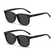 HAOLOTA 2pcs Classic Round Sunglasses Women SG1825-2P