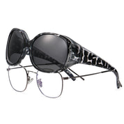 HAOLOTA Rhinestone Fit Over Sunglasses Women SG0108