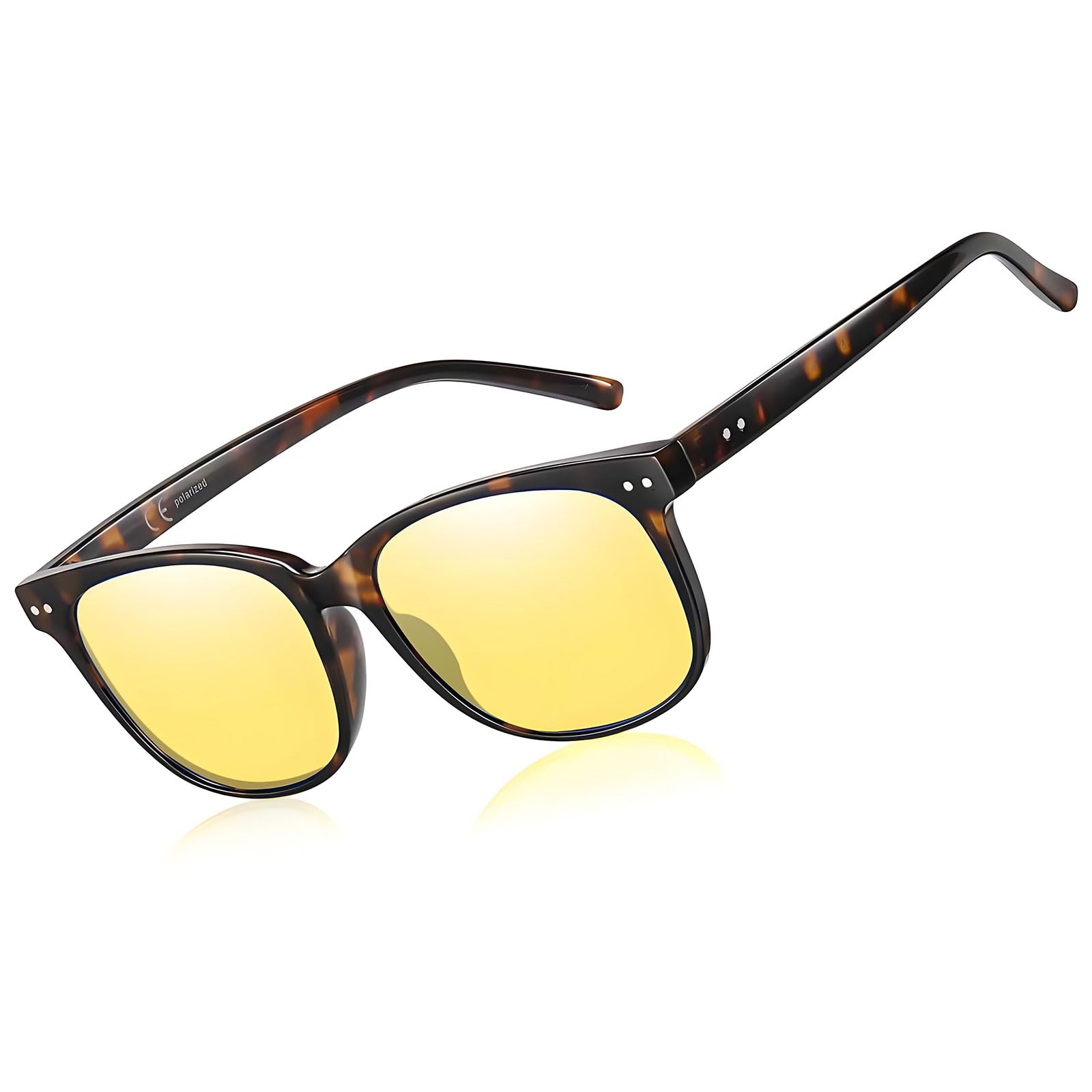 HAOLOTA Anti Glare Night Driving Glasses Women NV8081