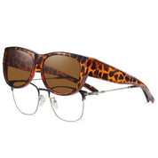 HAOLOTA Cat Eye Sunglasses Over Glasses Women SG0173
