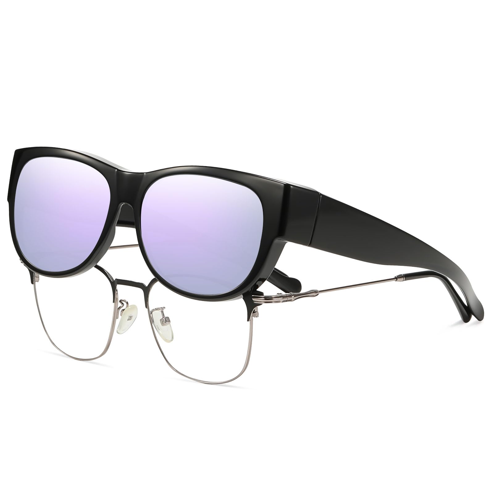HAOLOTA Cat Eye Sunglasses Over Glasses Women SG0173
