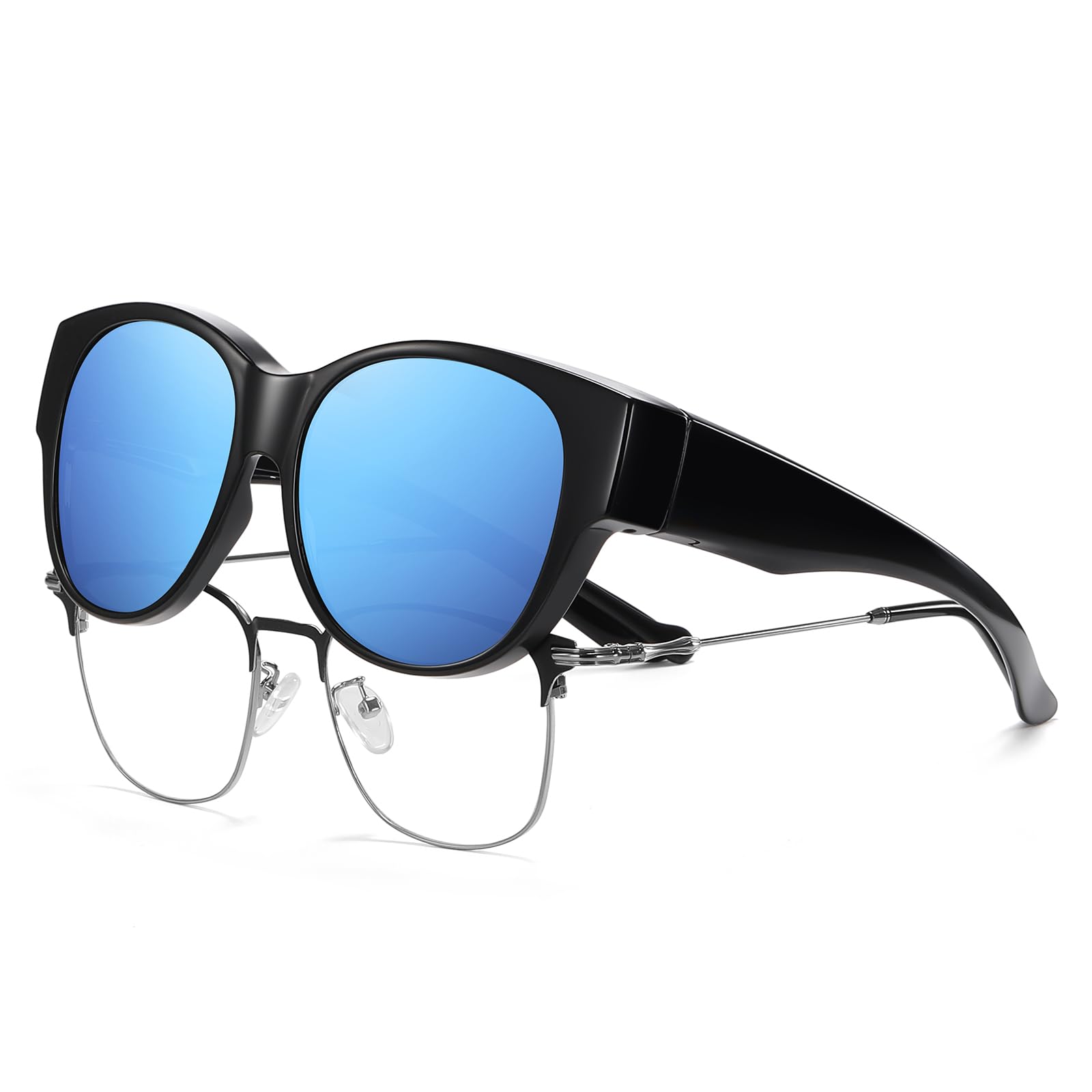 HAOLOTA Cat Eye Sunglasses Over Glasses SG0179