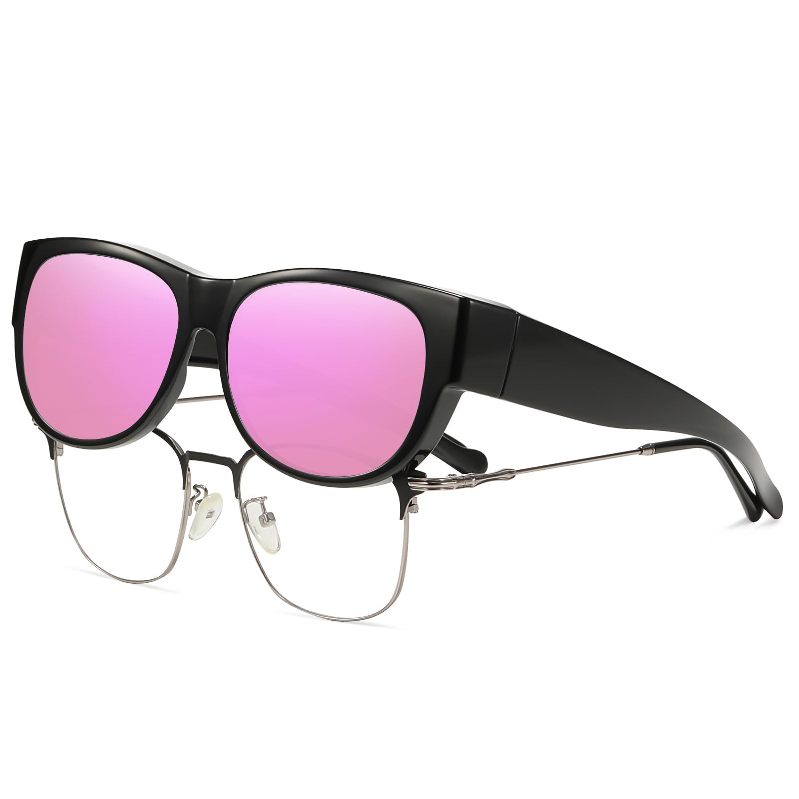 HAOLOTA Cat Eye Sunglasses Over Glasses Women SG0173
