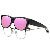 HAOLOTA Cat Eye Sunglasses Over Glasses Women SG0173