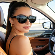 HAOLOTA Cat Eye Sunglasses Over Glasses Women SG0173