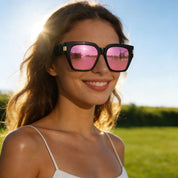 HAOLOTA Square Shapes Fit-Over Sunglasses SG0512