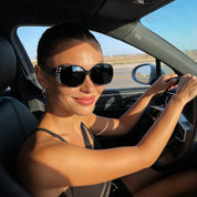 HAOLOTA Rhinestone Surround Sunglasses Women SG0008